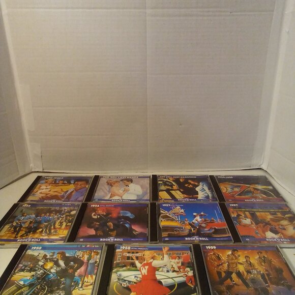 Time Life Music The Rock N Roll Era 1950s 50s Lot of 11 - Picture 2 of 13